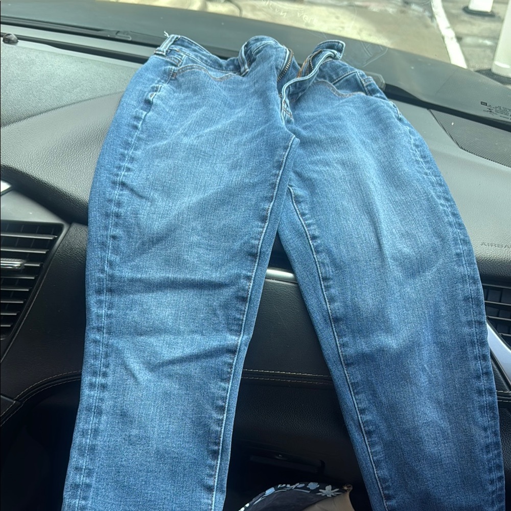 American Eagle Outfitters Blue Straight Leg Jeans